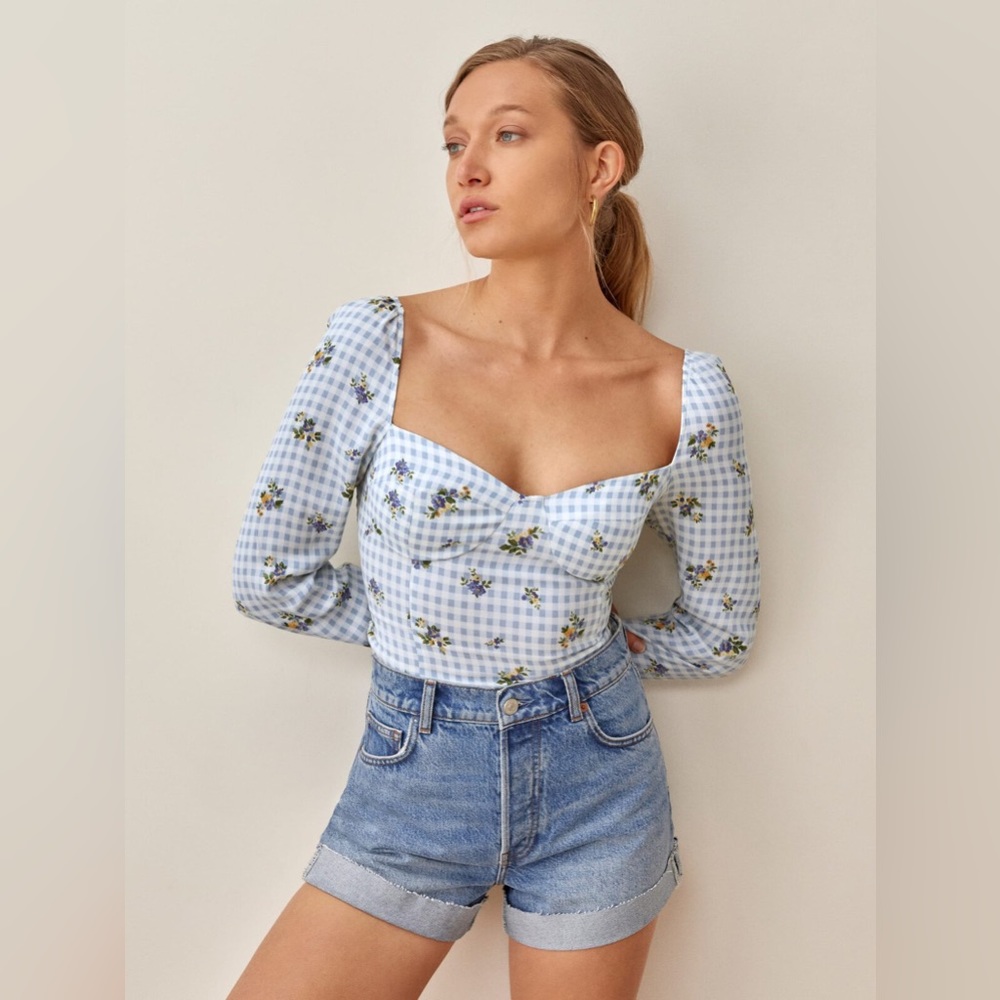 Reformation Reign Top - Size 10